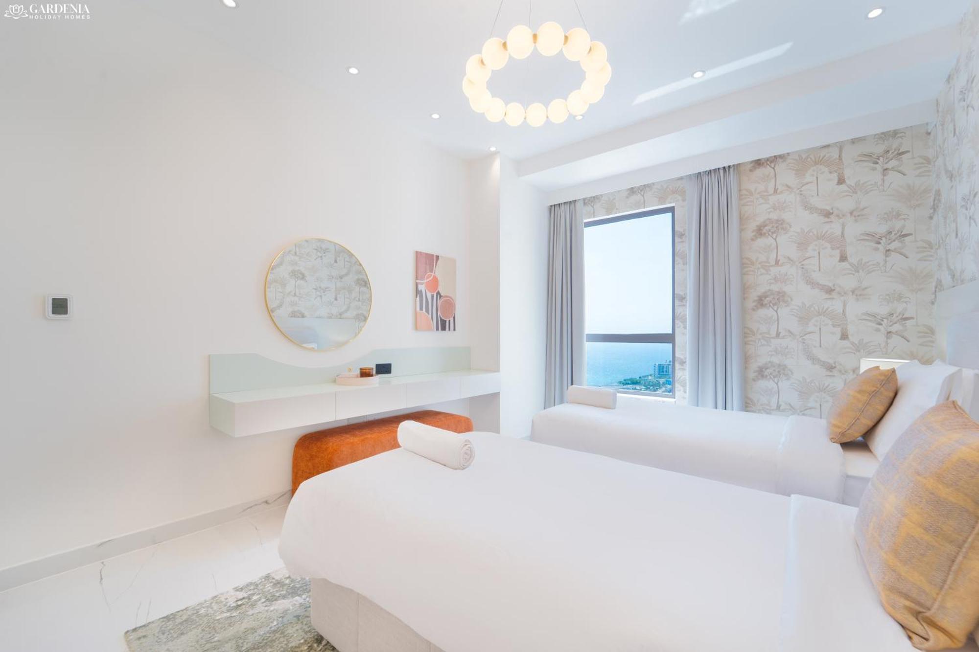 Jbr Amwaj 4 , Upgraded Sea And Ain Dubai Views, 2M Walk To Beach By Gardenia Suitse Esterno foto