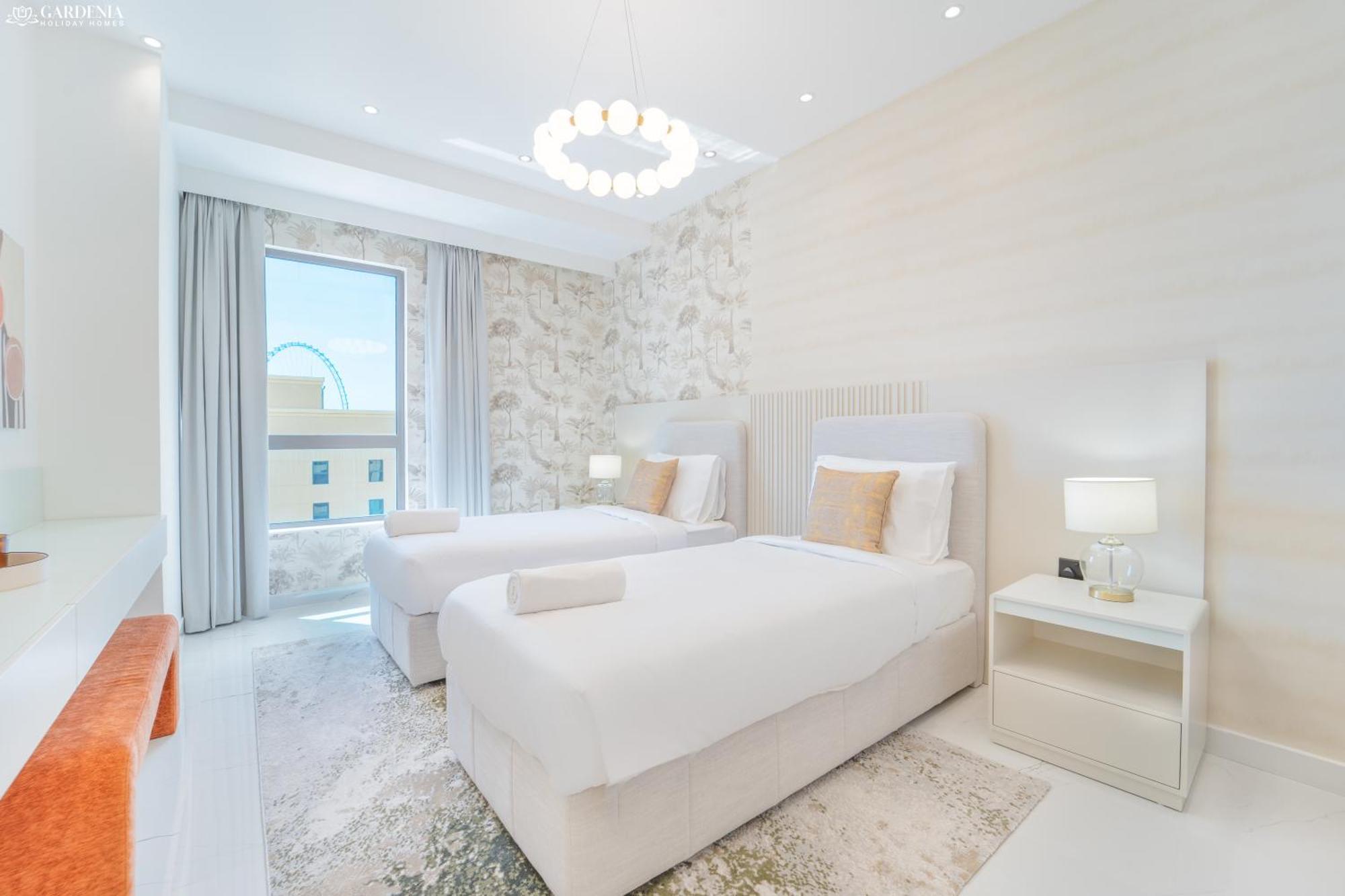 Jbr Amwaj 4 , Upgraded Sea And Ain Dubai Views, 2M Walk To Beach By Gardenia Suitse Esterno foto