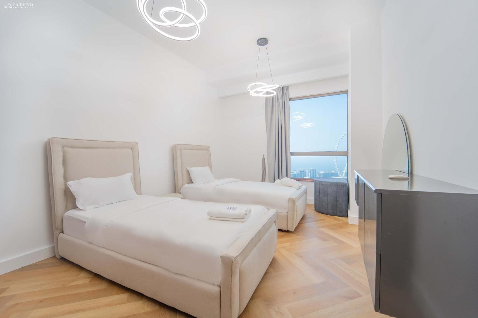 Jbr Amwaj 4 , Upgraded Sea And Ain Dubai Views, 2M Walk To Beach By Gardenia Suitse Esterno foto